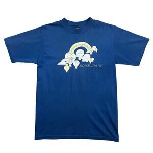 Vintage 1980s Boise Idaho Hot Air Balloon Graphic T-Shirt
